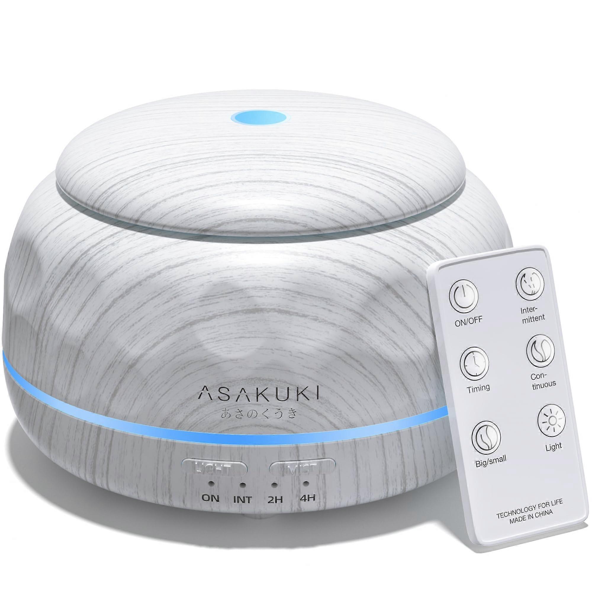 Essential Oil Diffuser, 300ML Aromatherapy Humidifier with 7Color Light, Small Home Diffuser