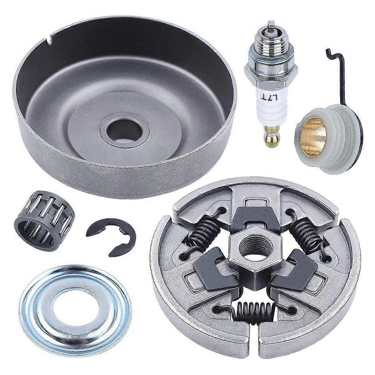 Embrayage et pignon de tronçonneuse pour MS310 MS390 029 039 Pièces de rechange avec rondelle à aiguilles E-Clip Worm Gear
