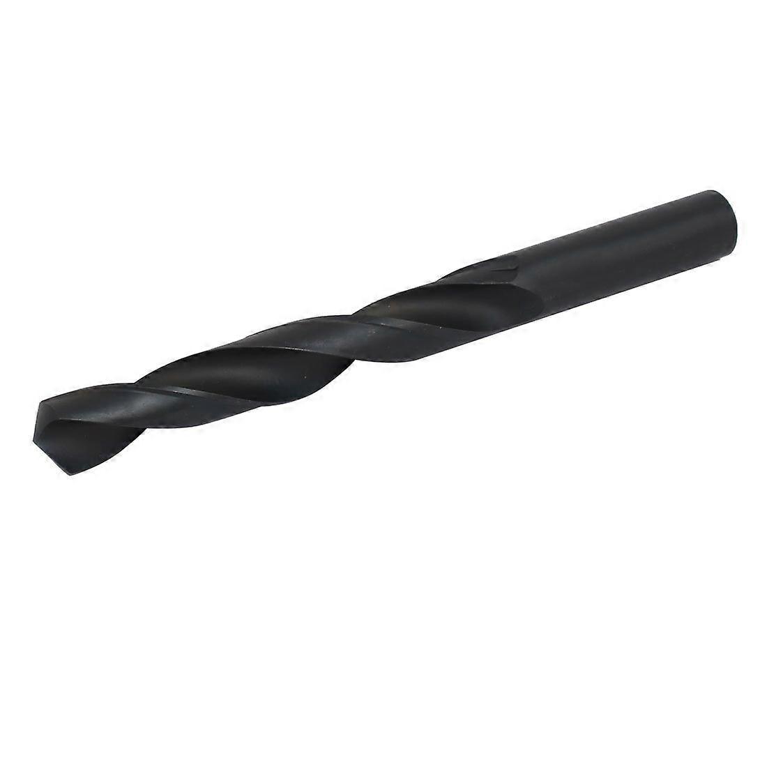 19.5mm Dia HSS Twist Drill Bit 2 Flute Tool Holder Black Model 72AS451QO474 for Precision Drilling
