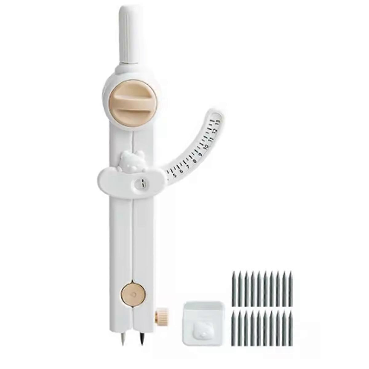Drawing Compass for Art Professional Compass for Geometry Portable Compass with Scale