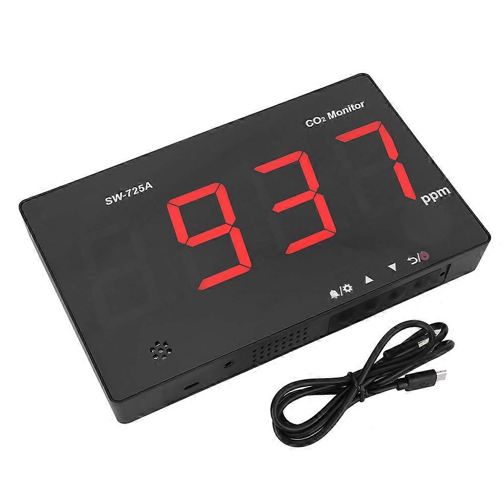 Wall Mounted Sound Level Meter with Large LCD Display, 30dB-130dB Digital Noise Meter for Home Office Laboratory, Accurate Public Area Noise