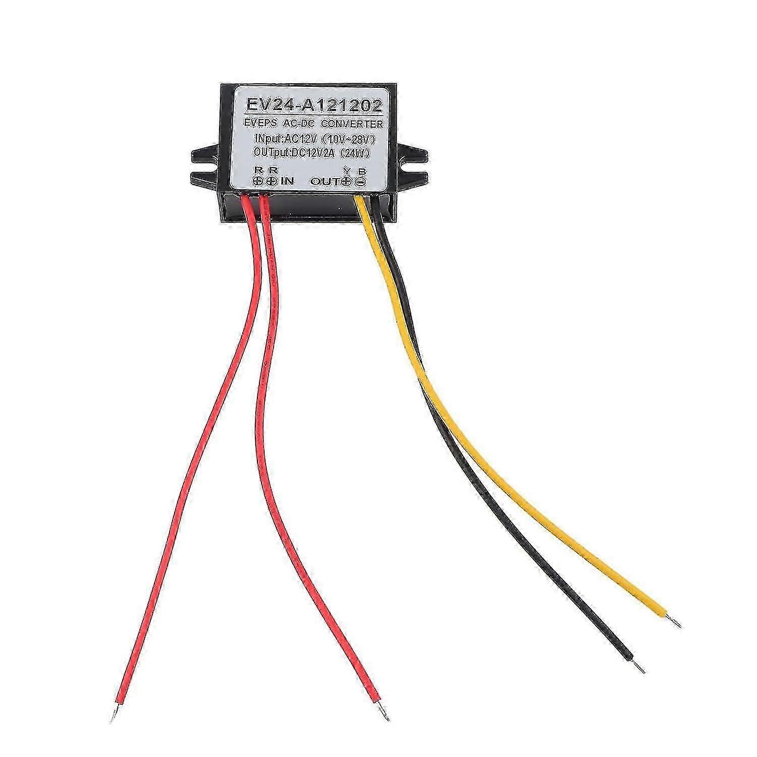 Convertitore di tensione Ac to Dc Buck Modulo di potenza regolatore di tensione, AC 10-28V a DC 12V Step Down Module Regolatore di tensione Raddrizzatore, AC Dc Step Down Buck