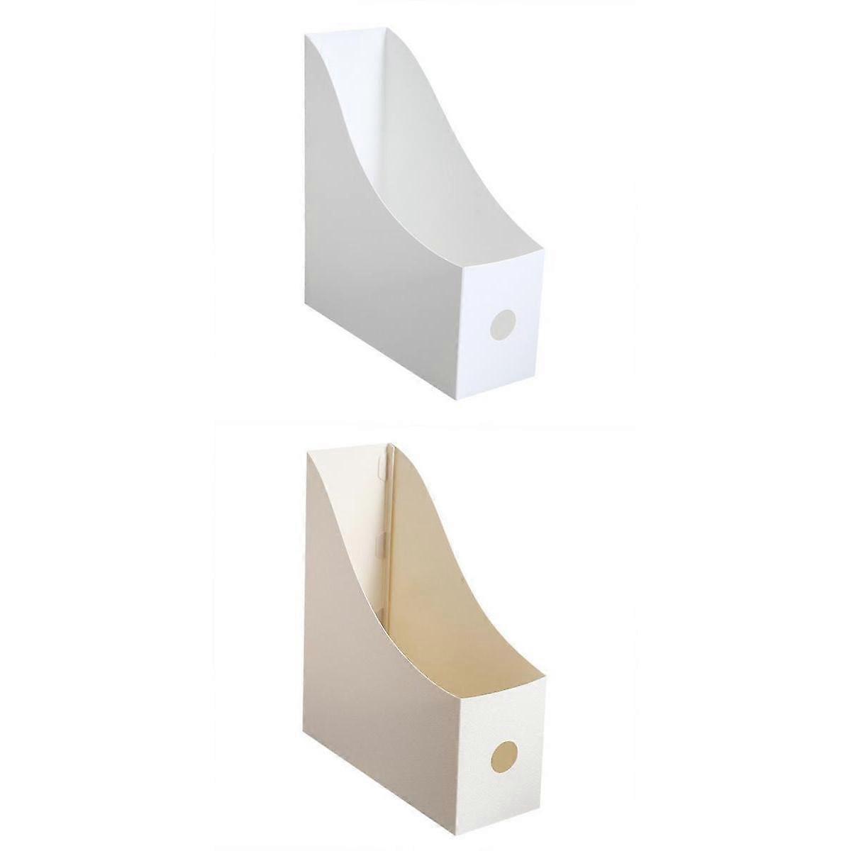 2x Multifunction Desktop File Book Holder Office Sturdy Folder Plastic