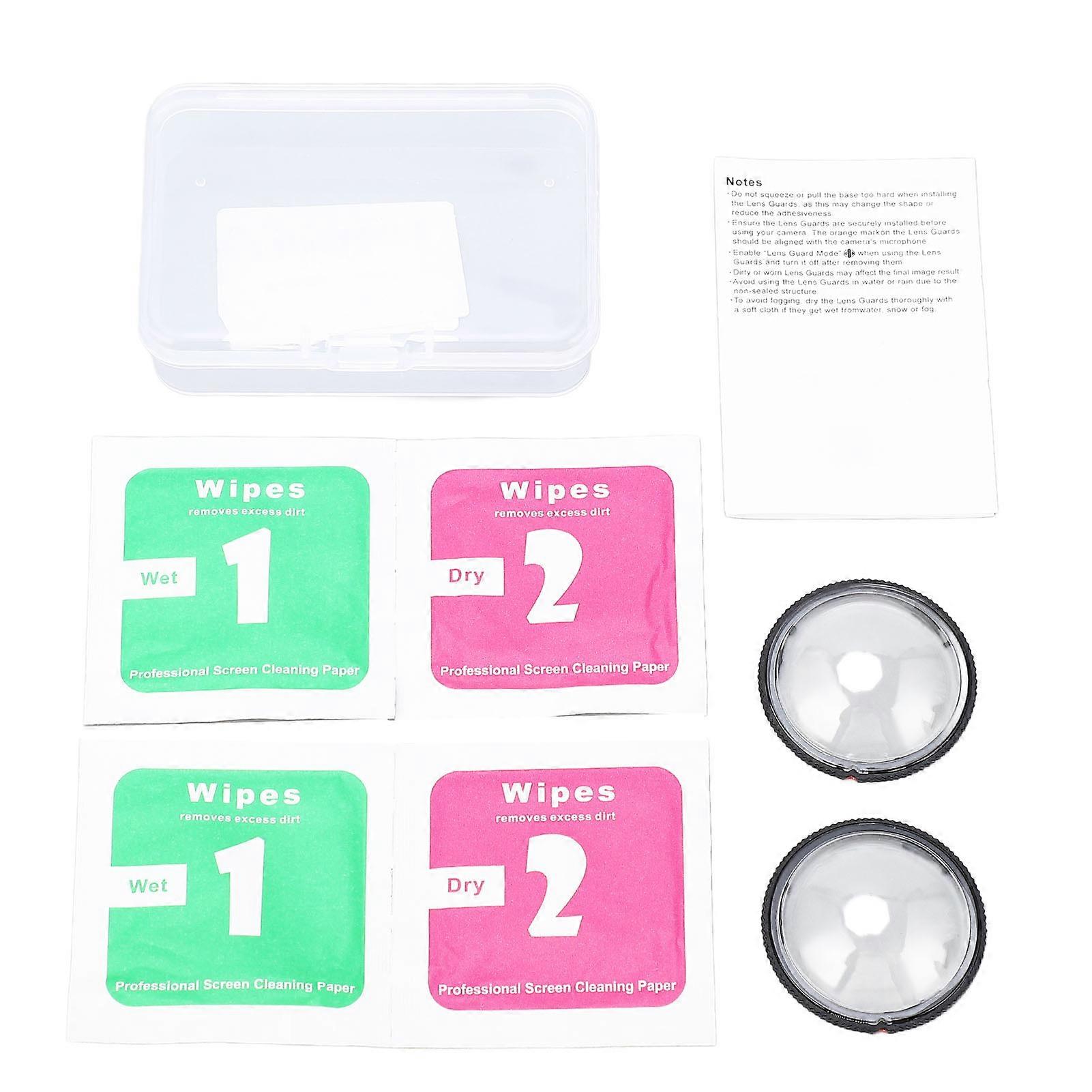 Durable Action Camera Lens Guard for ONE X4 - Protects Lenses for HD Panoramic Shots