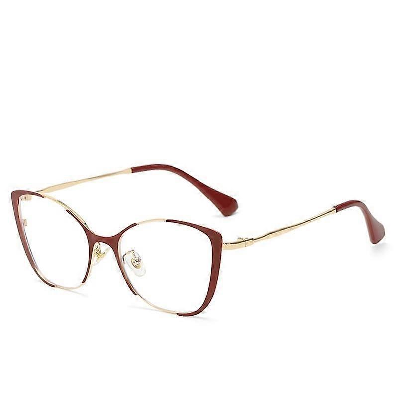 Unbreakable Eyeglasses Large Reading Glasses Blue Light Blocking Anti Eyestrain Computer Readers D3 +0.00 Flat Light Mirror