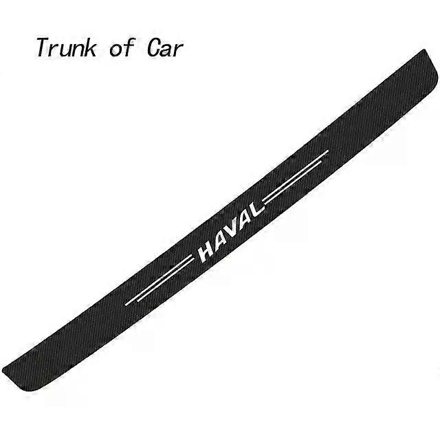 Auto Door Sill Carbon Fiber Car Sticker Protector Strip Trunk of Car Waterproof Protect Film Suitable for Haval M1 M2 M4 H2 H3 H5 H6 H7