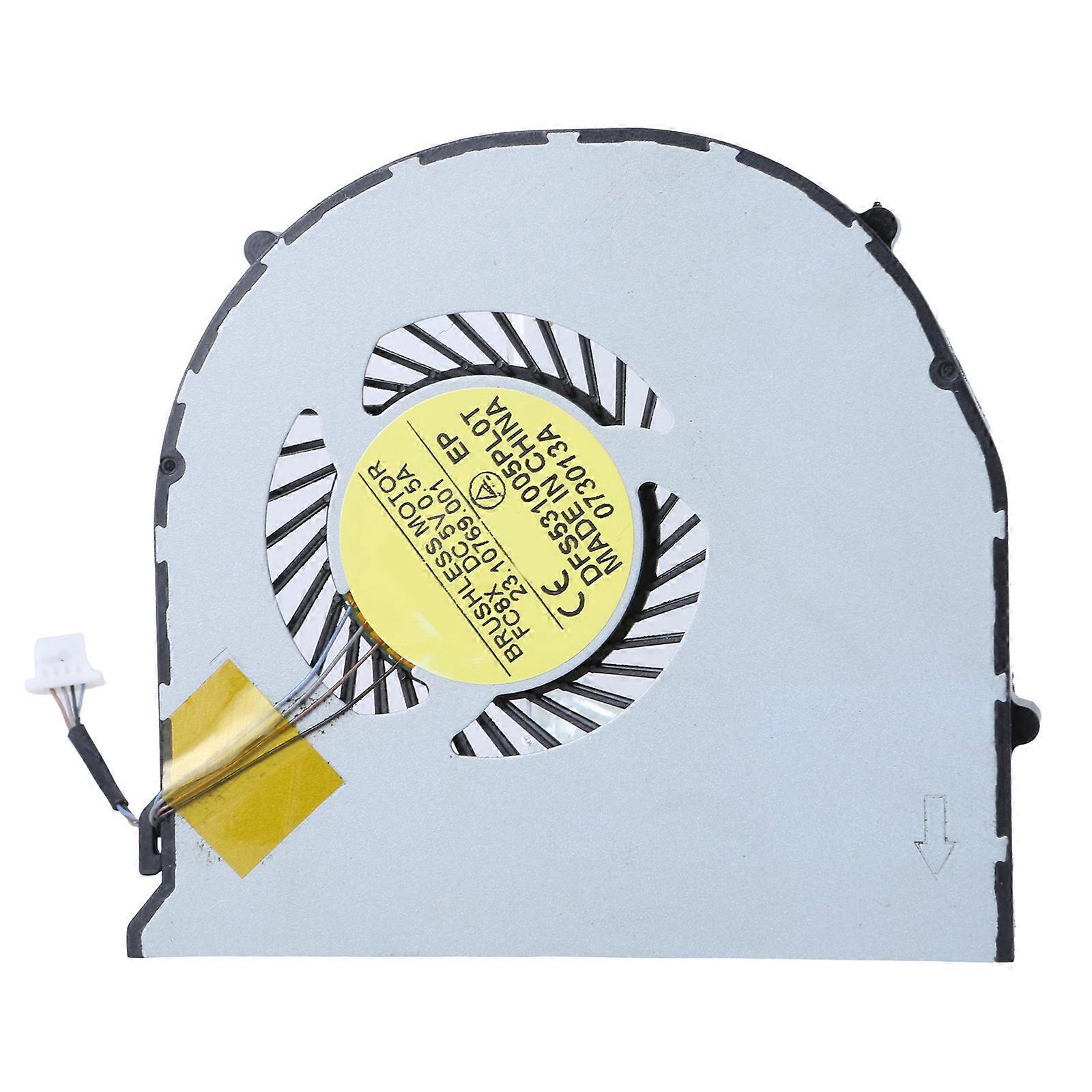 Durability Computer CPU Fan Replacement Optimal Laptop Heat Management CPU Coolers for E1470 E1470G E1470P Notebook