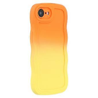 JTW Series for iPhone 16e Case Gradient Color Rubberized TPU Phone Cover