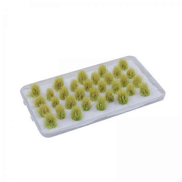 3x Grass Model Artificial Grass Modeling Grass Tuft Terrain Kits for Train