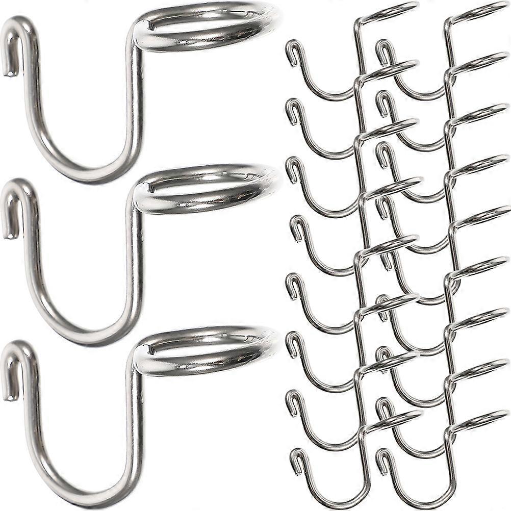 Closet Organizers, Connecting Hooks to Maximize Storage Capacity