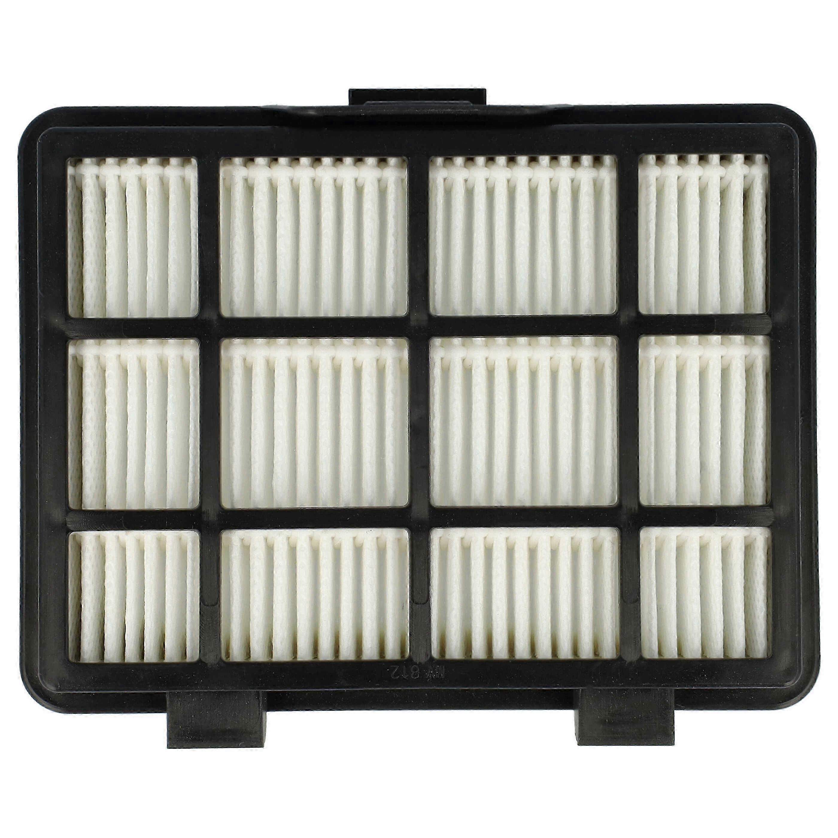 Silvercrest SBZBK 850 A1 Vacuum Cleaner Filter Compatible with HEPA Filter in Black and White