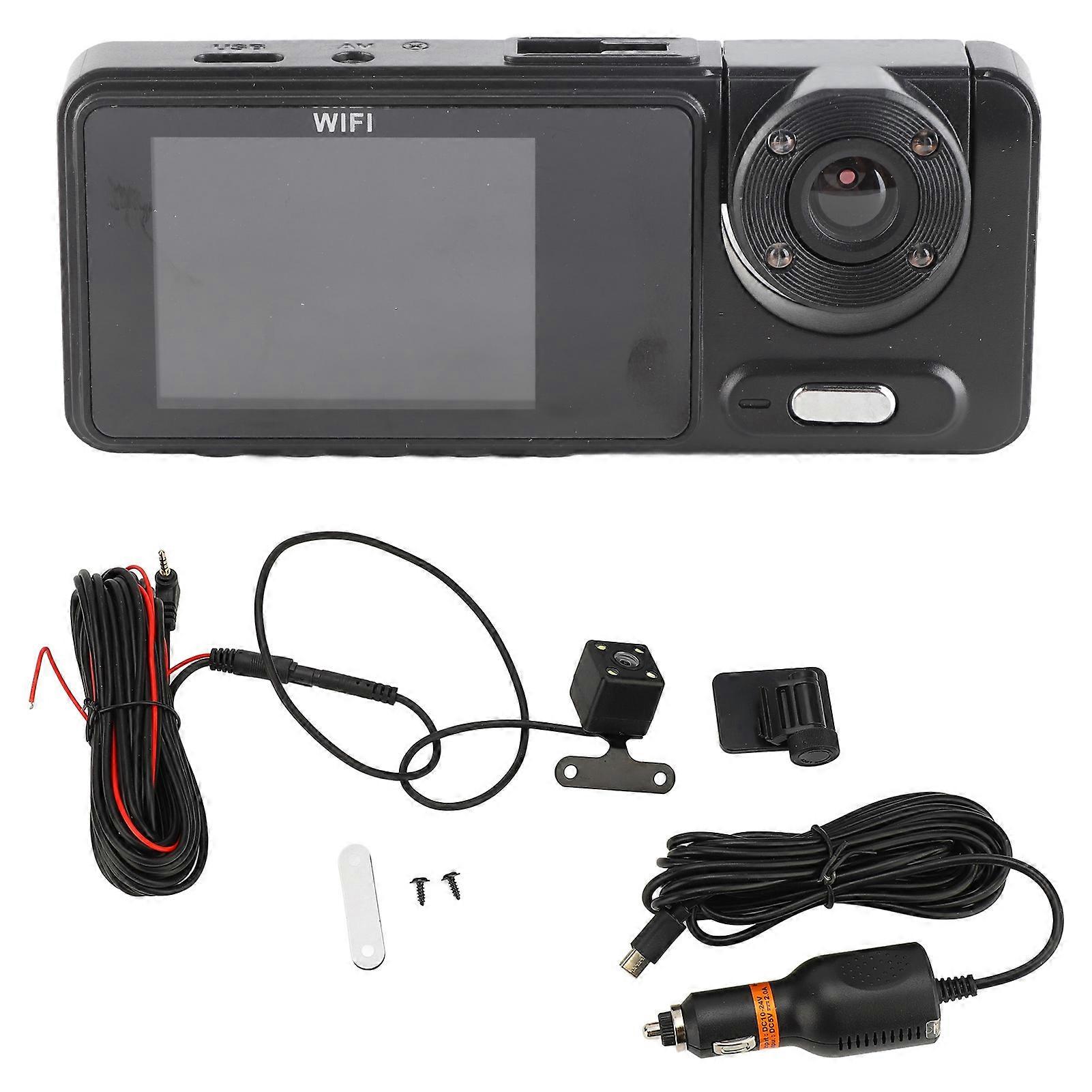 1080P HDとナイトビジョンを搭載した車用のワイヤレスダッシュカム