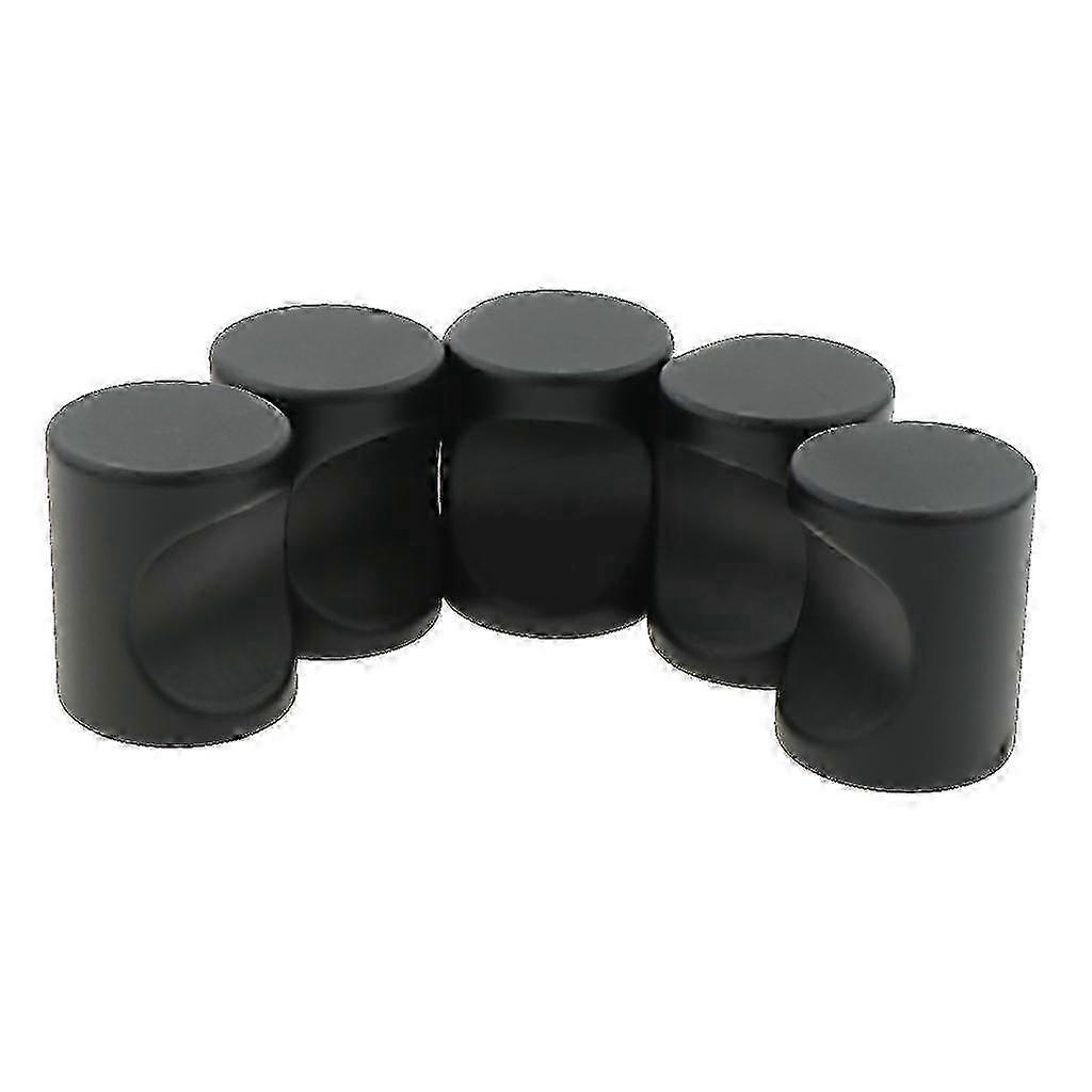 5 Pack Silver Cylindrical Drawer Pull Handles Cabinet Knobs for Door 23mm x 18mm 2025