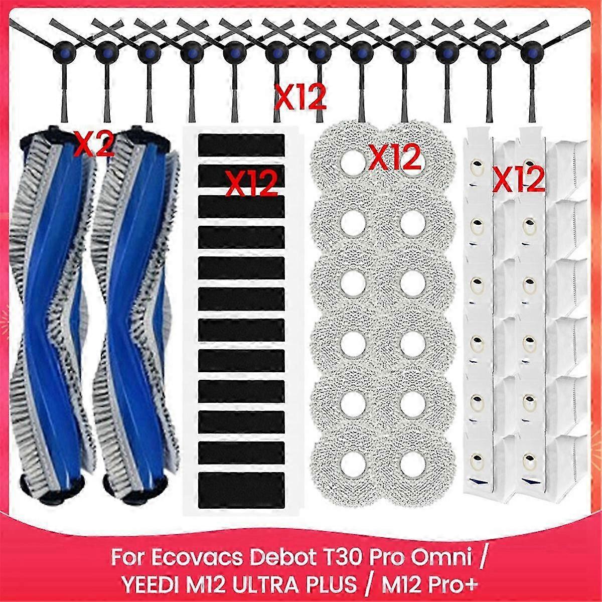 Cleaning Cloth Mop Pads For Bissell 3115 Robot Vacuum - 2 Pack, High Quality Replacement Pads