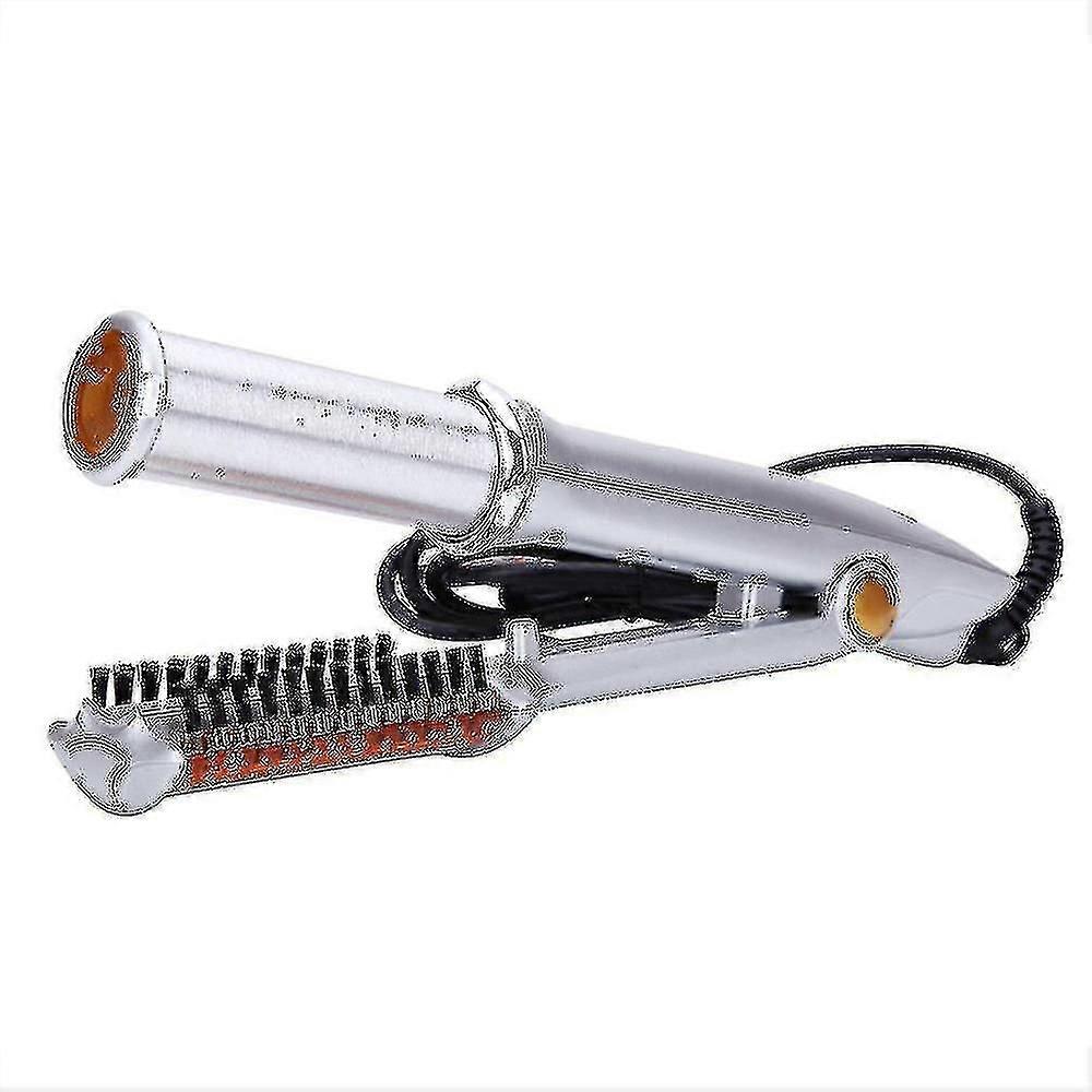 Automatic 2-Way Rotating Curling Iron with Dual Heat Settings & Ceramic Barrel