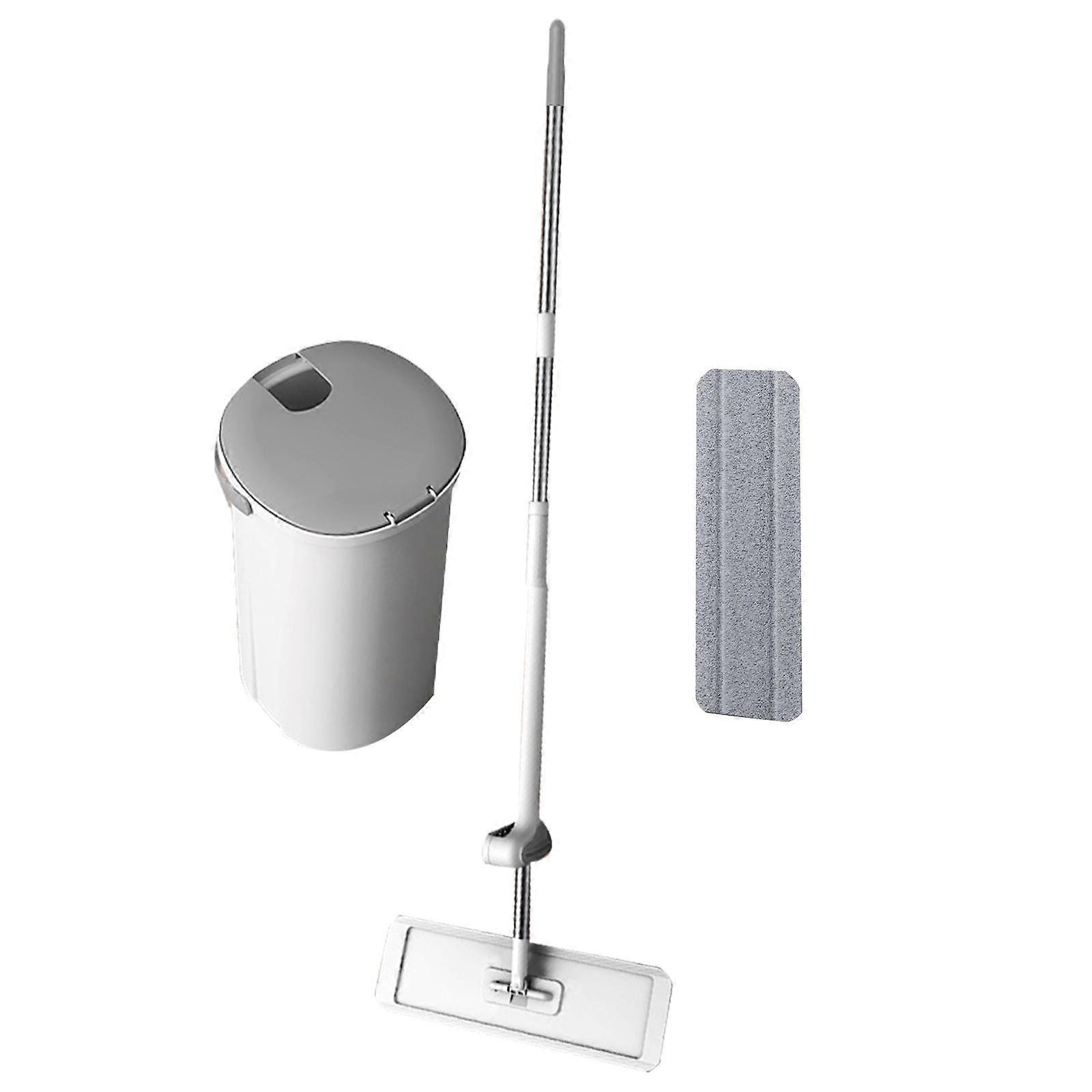 Flat Mop Flexible Cleaning Tools Squeeze Microfiber Mop Lazy Mop for Floor Tiles