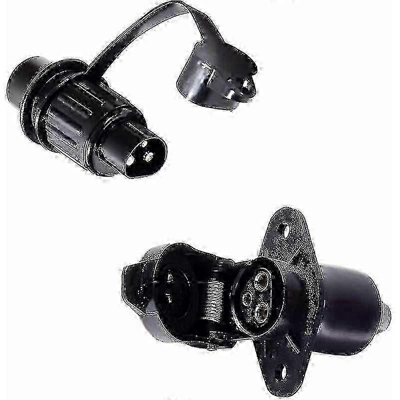 12V 3 Pin Trailer Waterproof Plug and Socket Electrical Connector