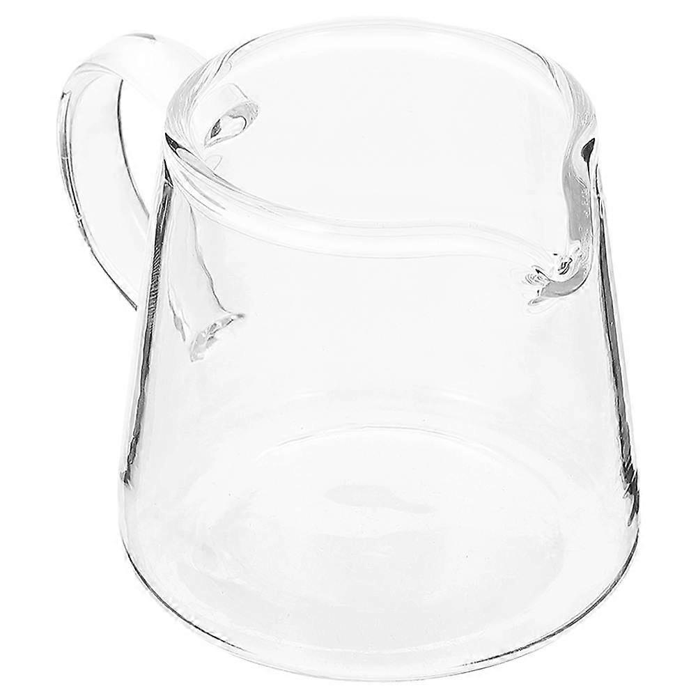 Syrup Dispenser Pitcher, Transparent Glass, Adds Style to Your Kitchen