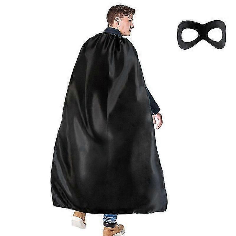 Superheltekapper og masker til voksne, løs vægt, mænd kvinder, superheltekostume, halloween-udklædningsfest