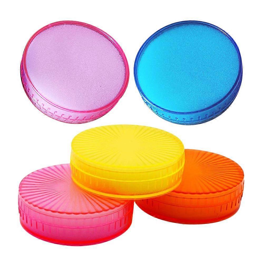 5pcs Money Counting Sponge Moistener for Office Accounting Non-Slip Fingertip Tool Finger Moisture for Cash Bank and Store Use
