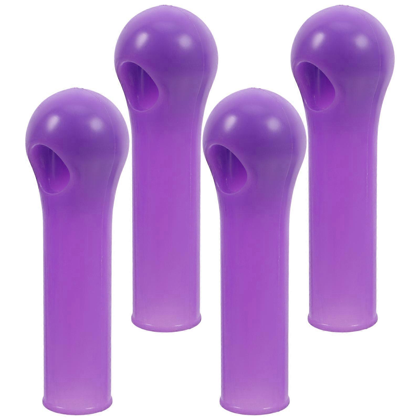 Broom Handle Extender Replacement Handle for Mop Household Use Comfortable Grip Violet 10.00X3.00X3.00CM