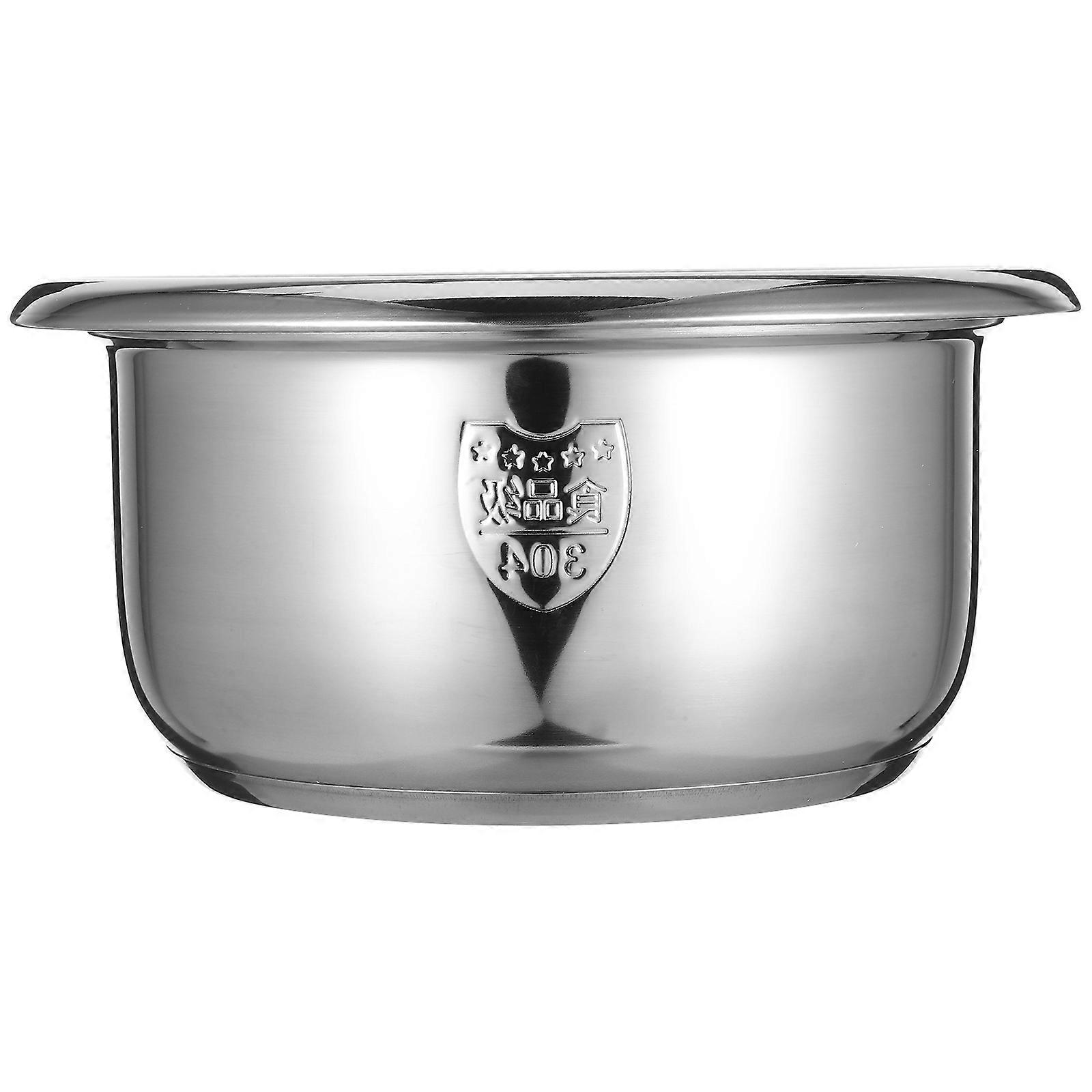 Stainless Steel Nonstick Inner Pot Replacement for Electric Rice Cookers – , Efficient Heat Conduction, Easy to Clean Kitchen Accessory