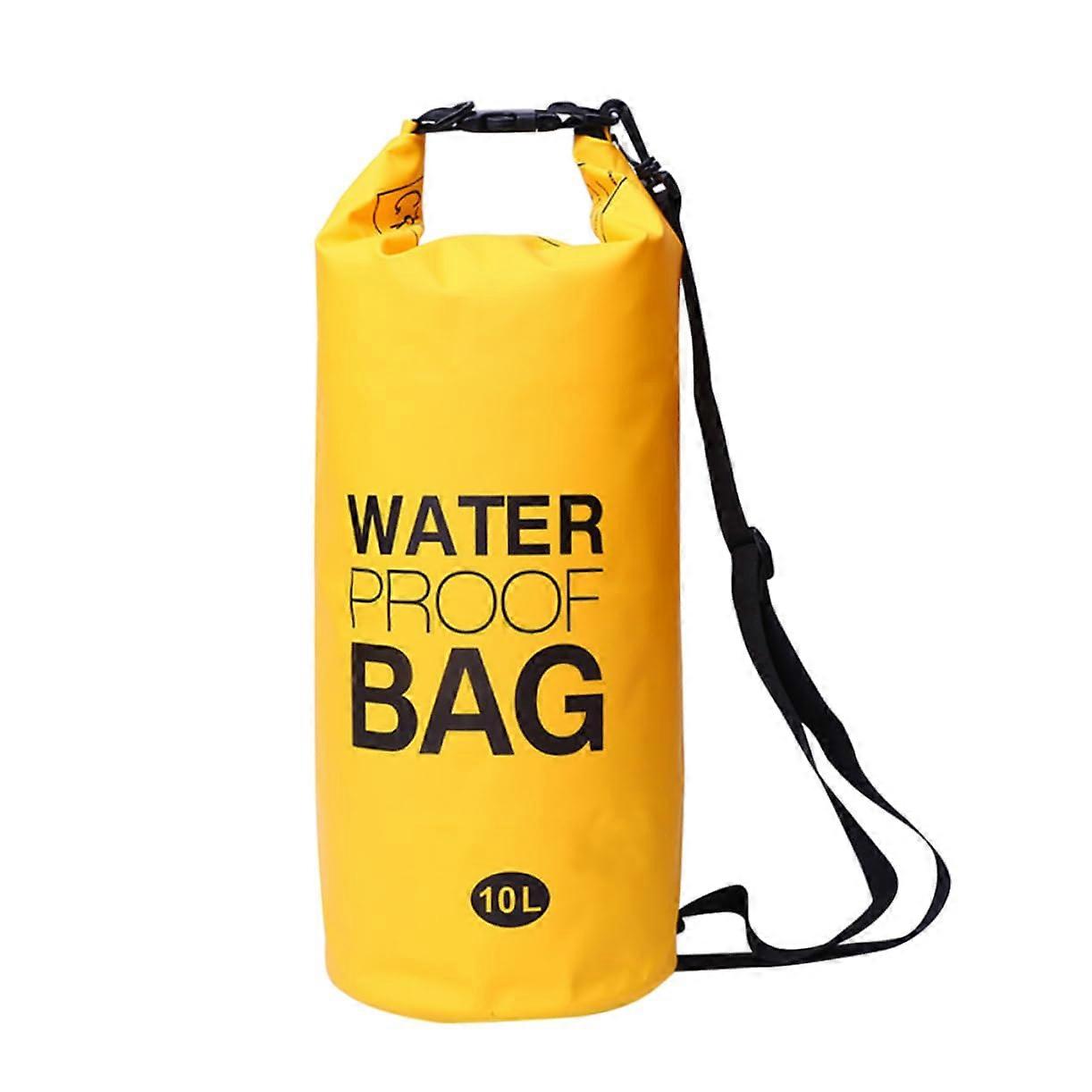 10l PVC gear bag floating bag mesh fabric for boating kayaking fishing camping