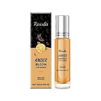 2pcs Roxelis Orange Roll Perfume Natural Lasting Fragrance Fresh And Gentle Daily Couples Date Convenient To Carry Perfume