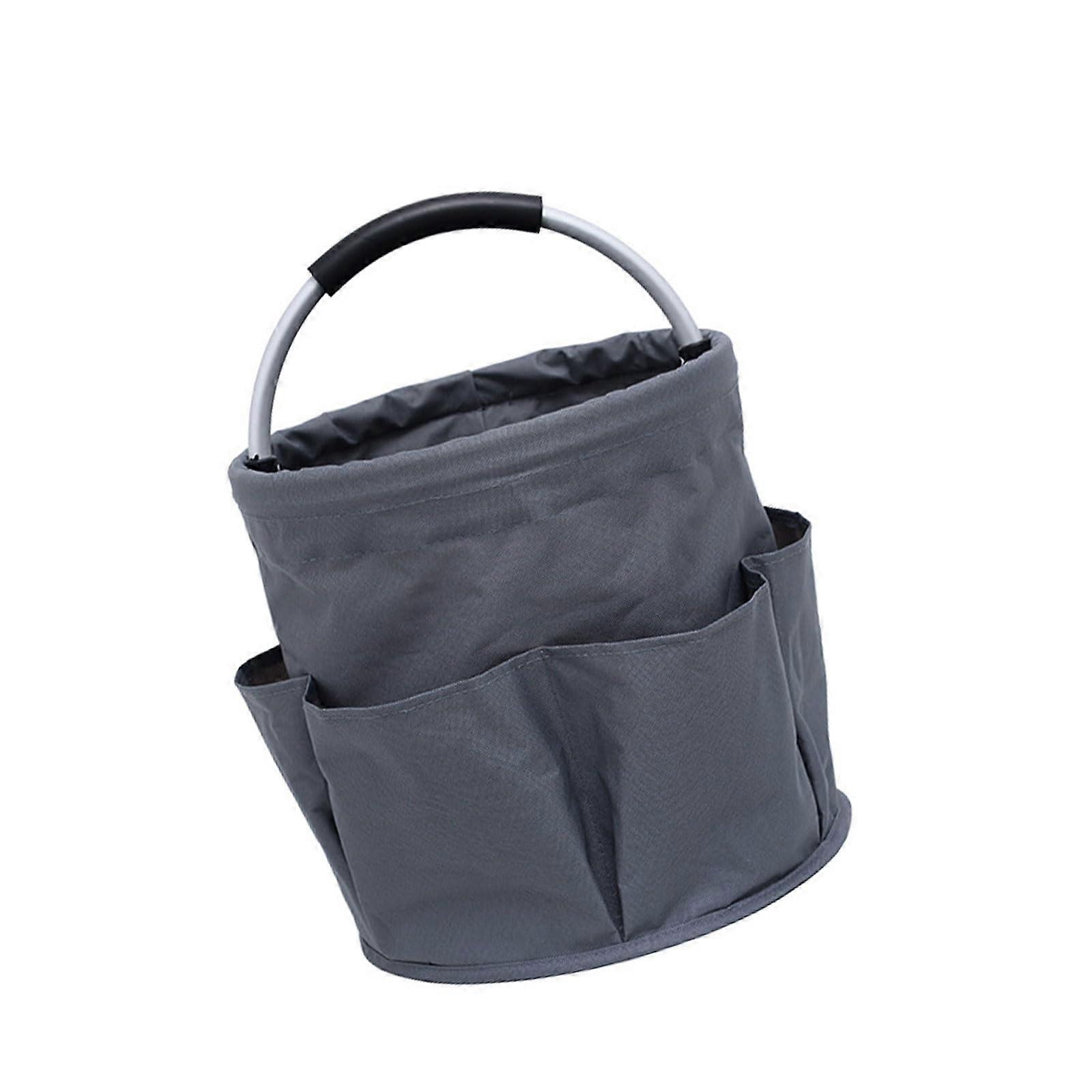Picknickskorb Large Capacity Picnic Basket With Exterior Pocket EVA Tool Bag For Picnics And Travel