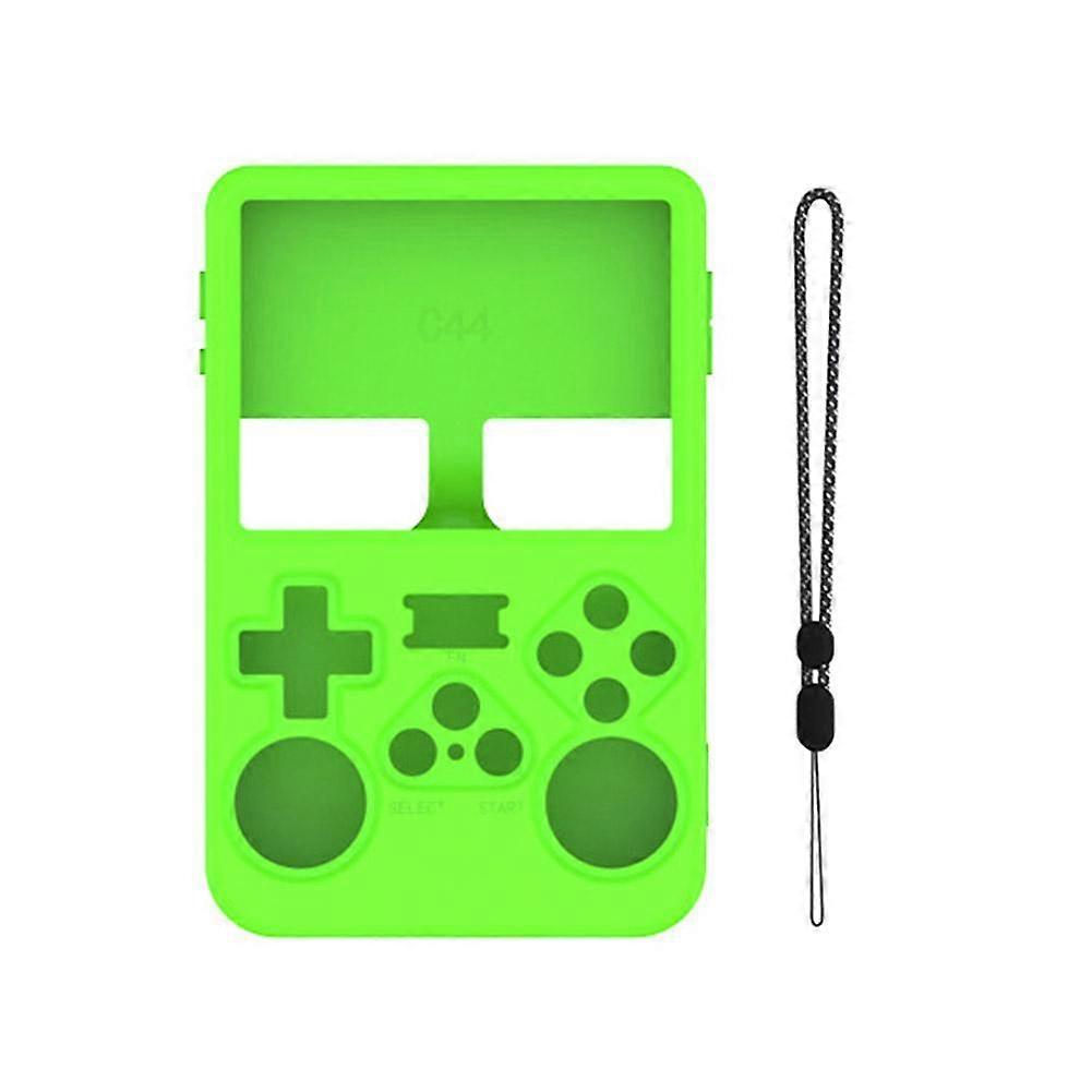 For R36S Silicone Case Ultra Thin Protective Cover with Anti Slip Grip Dustproof Lightweight Portable for Handheld Game Console