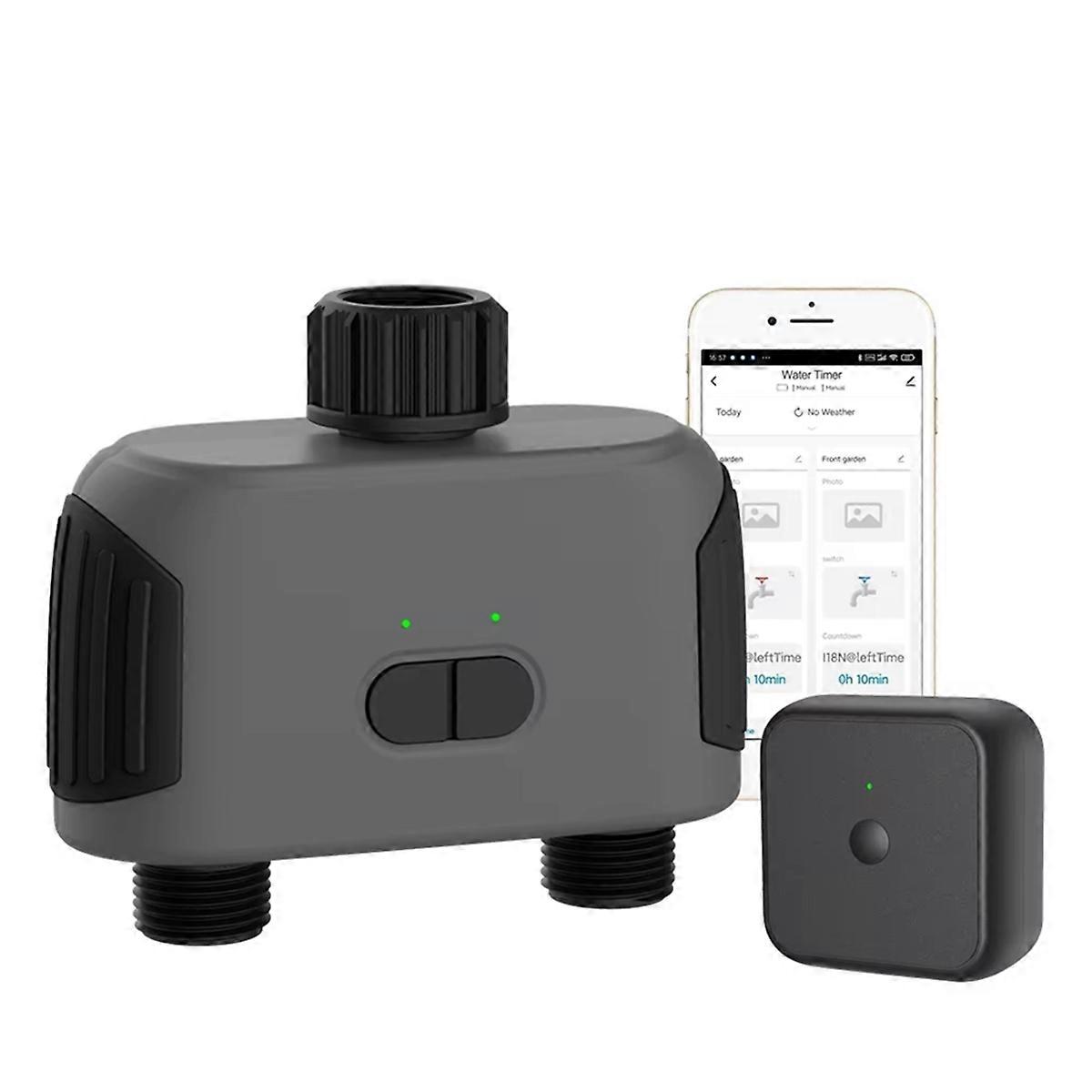 Smart Irrigation Timer with Bluetooth/WiFi, Programmable Water Valve