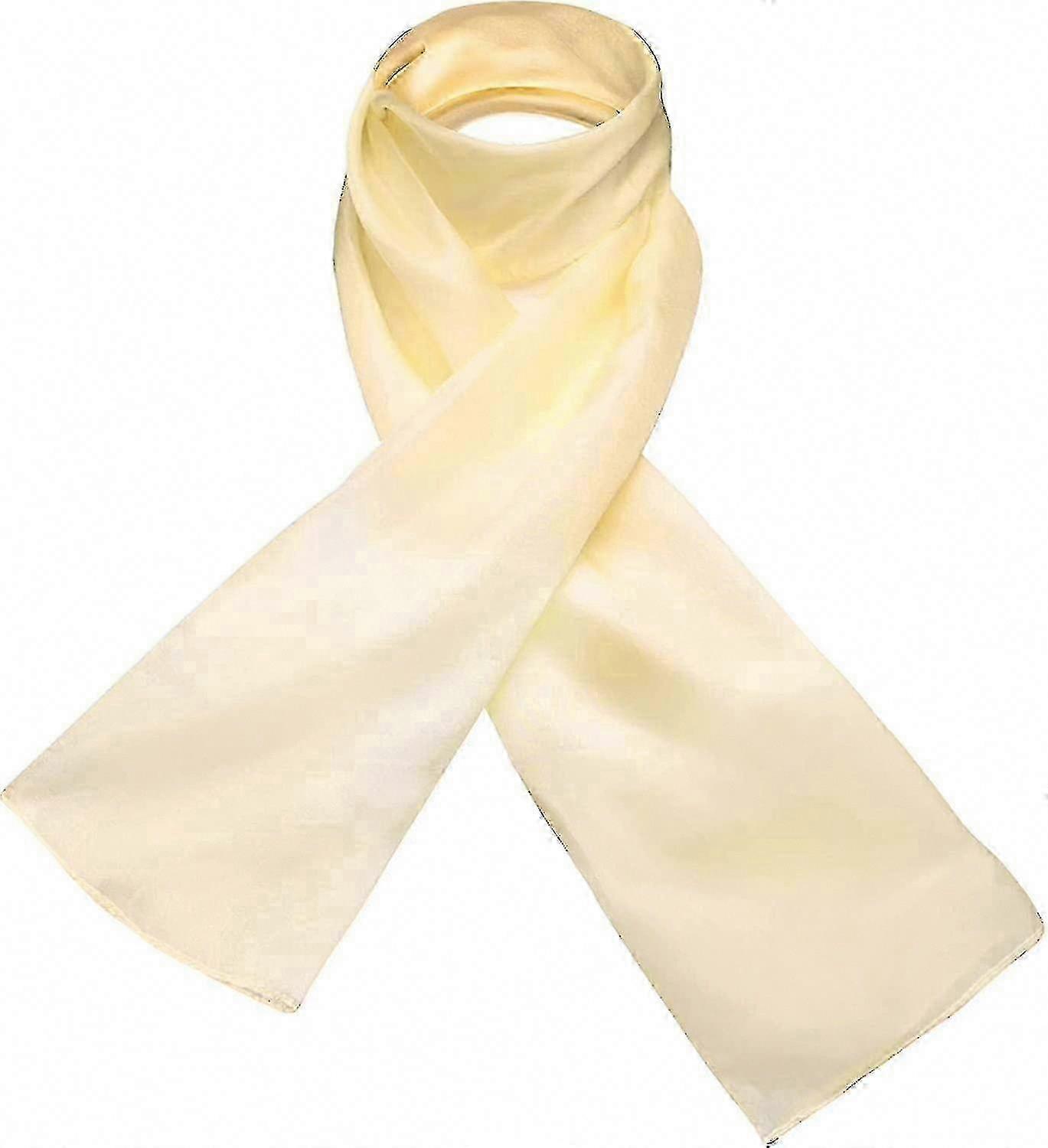 Lightweight Fine Soft Silk Scarf with Natural Olaof Texture
