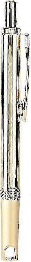 Blood Lancet Pen, מכשיר ריסוק דם נחושת לבדיקת דם ללא כאבים, 1 יחידה - זהב