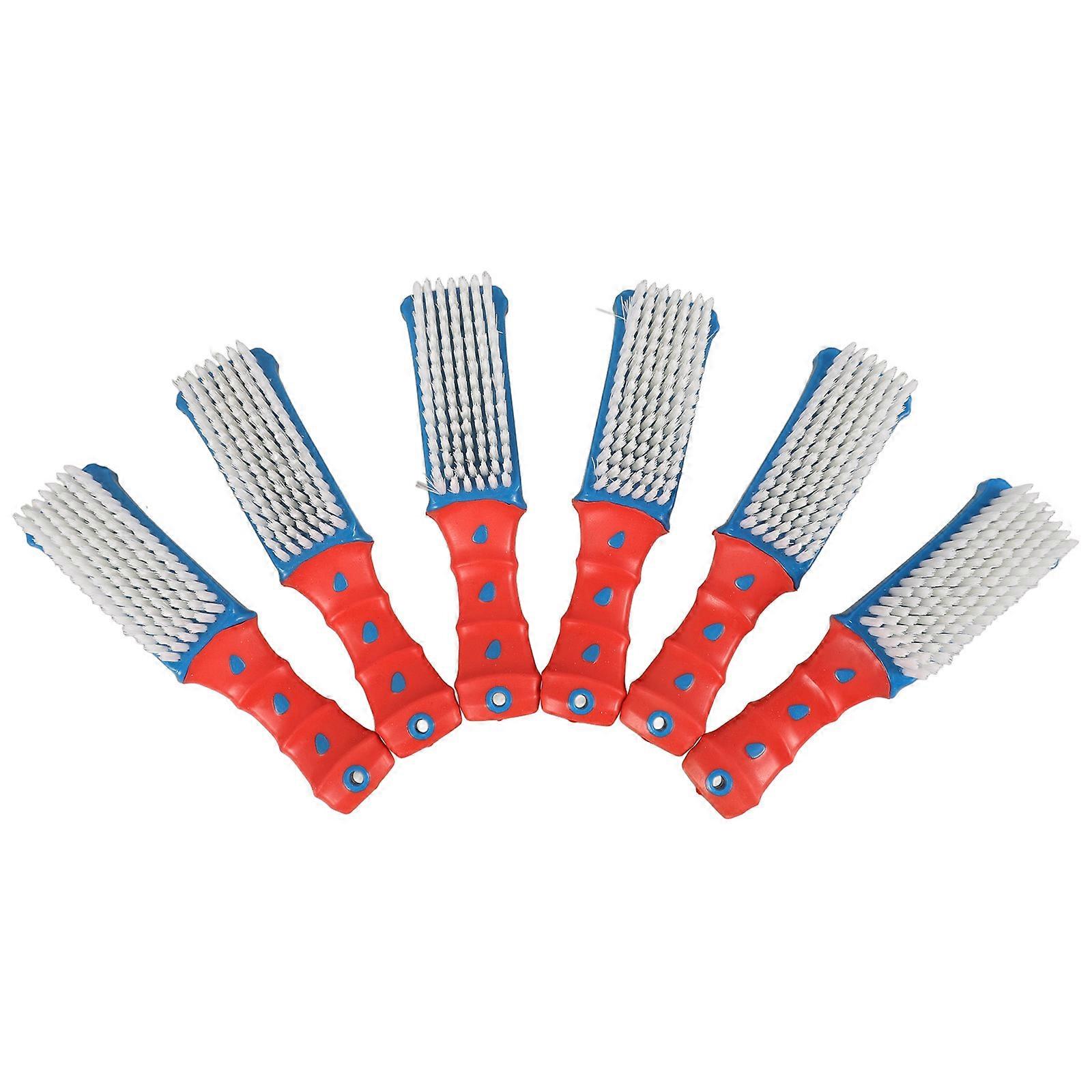 Grout Cleaner for Shower Tile 6Pcs Assorted Color PP with Nonshedding Bristles for Home Use