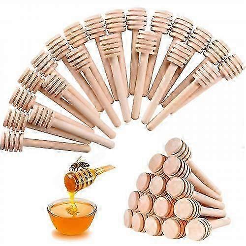 10-Pack Honey Bucket Sticks Small Honey Spoon Stirring Sticks