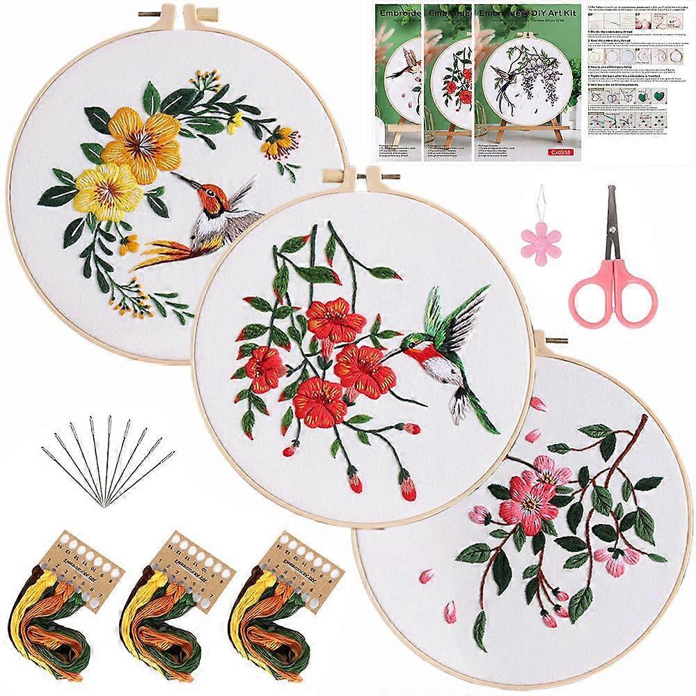 Embroidery Diy Handmade Embroidery Material Package For Beginner Craft