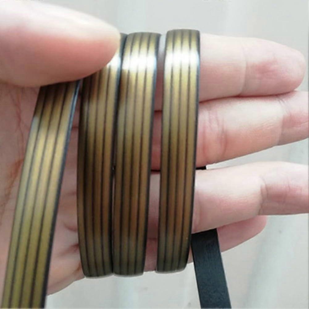 Multipurpose kit made of wicker, 27.4 m, for home and garden, goldcolored
