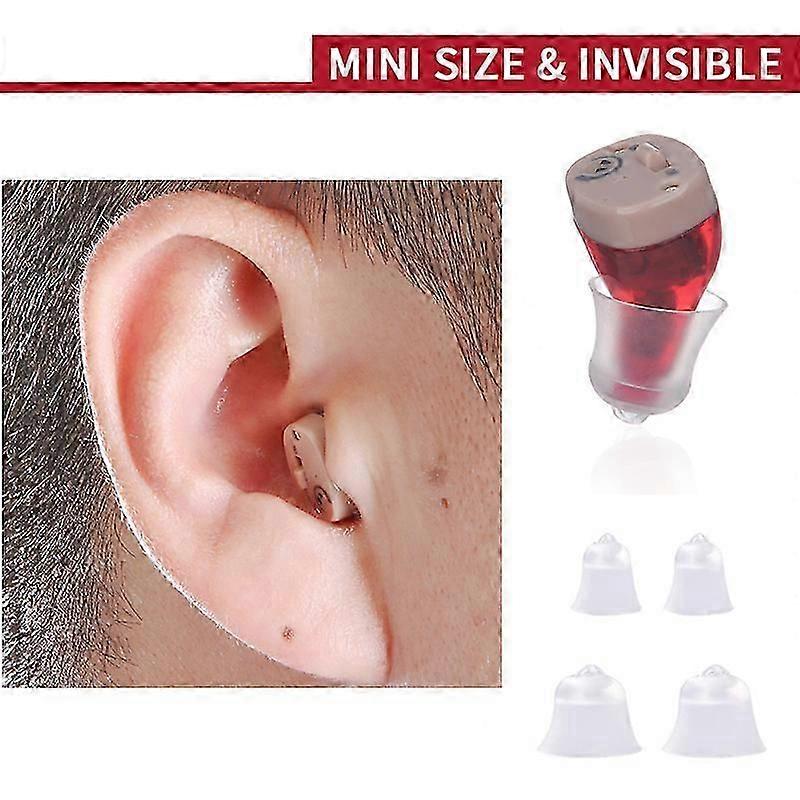 Q70 Best Hearing Aids Rechargeable Invisible For Deafness / Elderly Adjustable Micro Wireless Hearing Aid Sound Amplifier