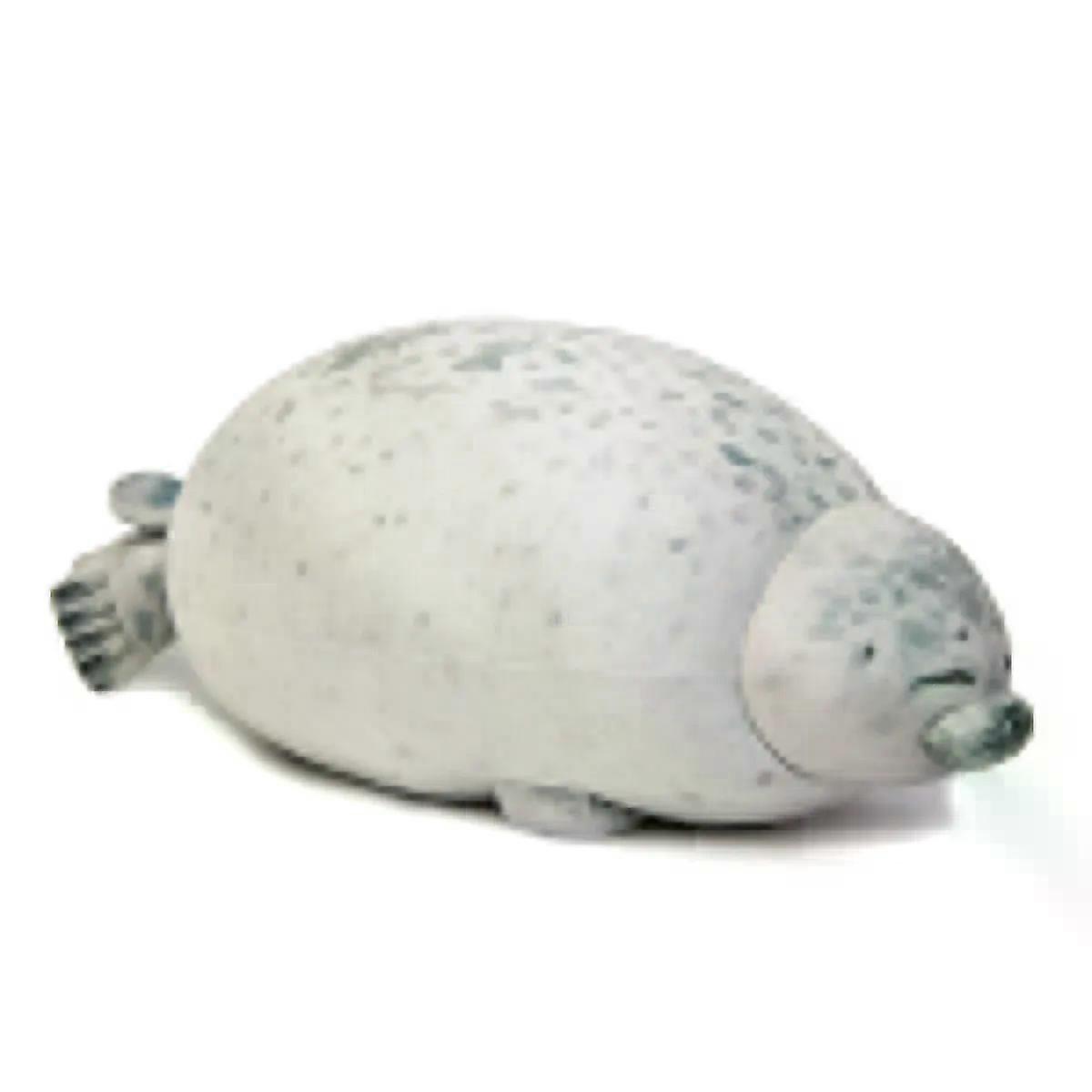 AAngry Blob Seal Pernă dolofană 3D Noutate Leu de mare Păpușă de pluș Jucărie de pluș Bebeluș Dormit Pernă de aruncare Cadouri pentru copii Fete