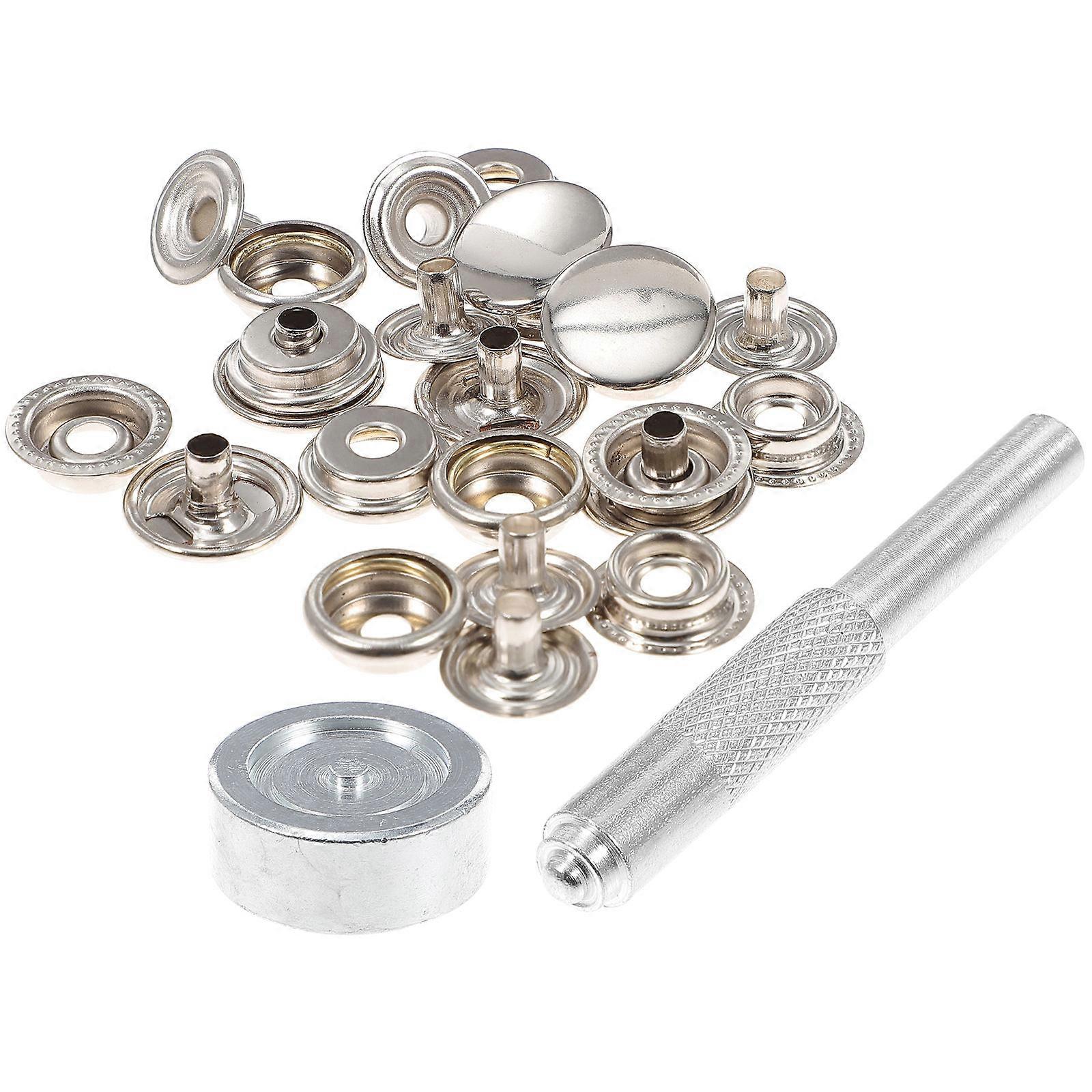 Snap Fasteners Kit Diy Crafts Snap Button Kit Easy Disassemble For Household Diy 1Set