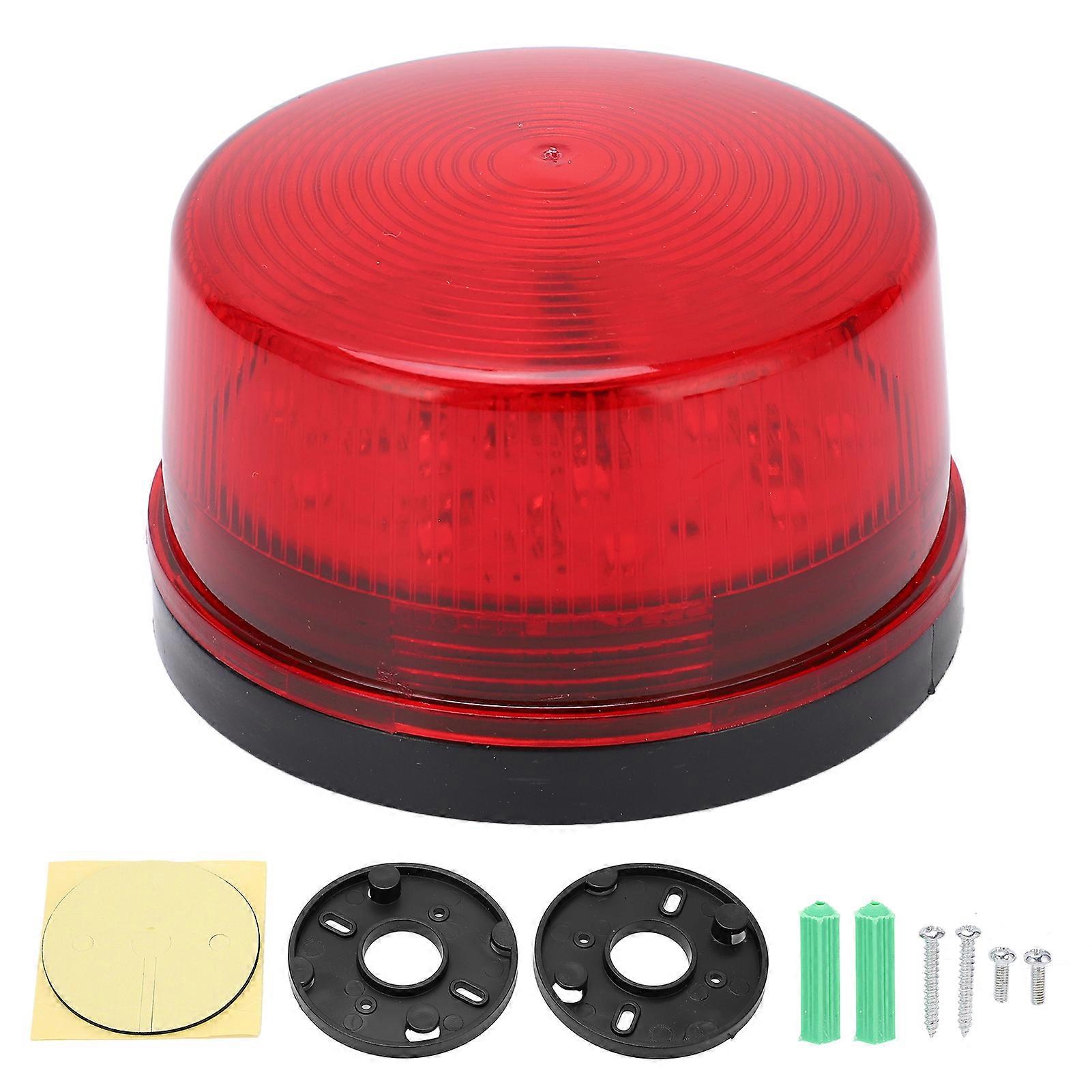 Lumières stroboscopiques rouges Stroboscopique automatique résistant à la température Feu LED ultra haute visibilité Lumière d’urgence