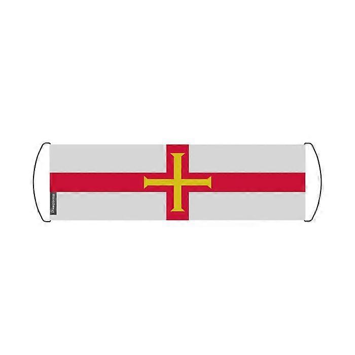 Flag - Guernsey - 24 x 70 cm - Waterproof - Lightweight - Durable
