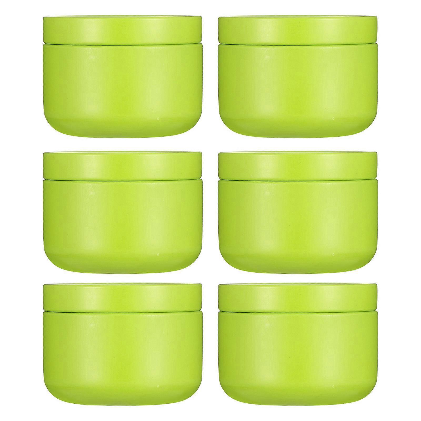 10pcs Tinplate Tea Storage Canisters Airtight Round Metal Jars for Tea Leaves, Candy, Gifts Multi Purpose Containers with Decorative Texture and