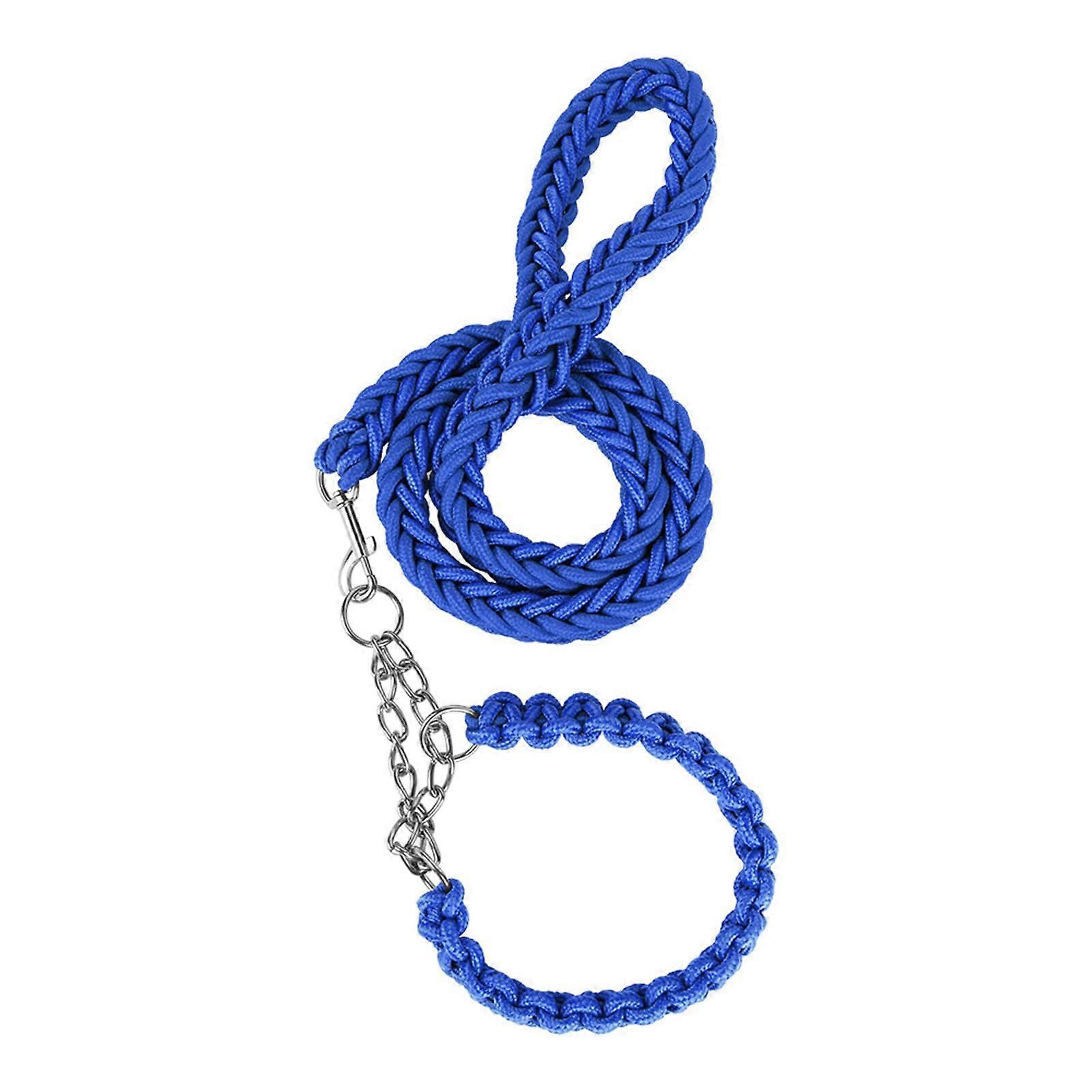 Outdoor dog leash for walks, no pulling, practical nylon leash, adjustable pull rope for large dogs