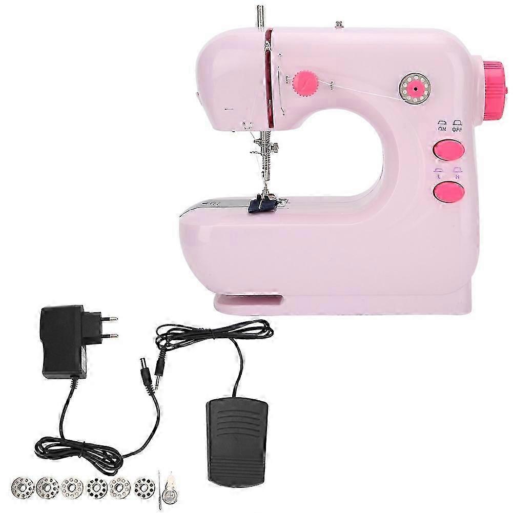 Portable Table Sewing Machine Overlock Multifunctional Embroidery Tool 100240VEU Plug