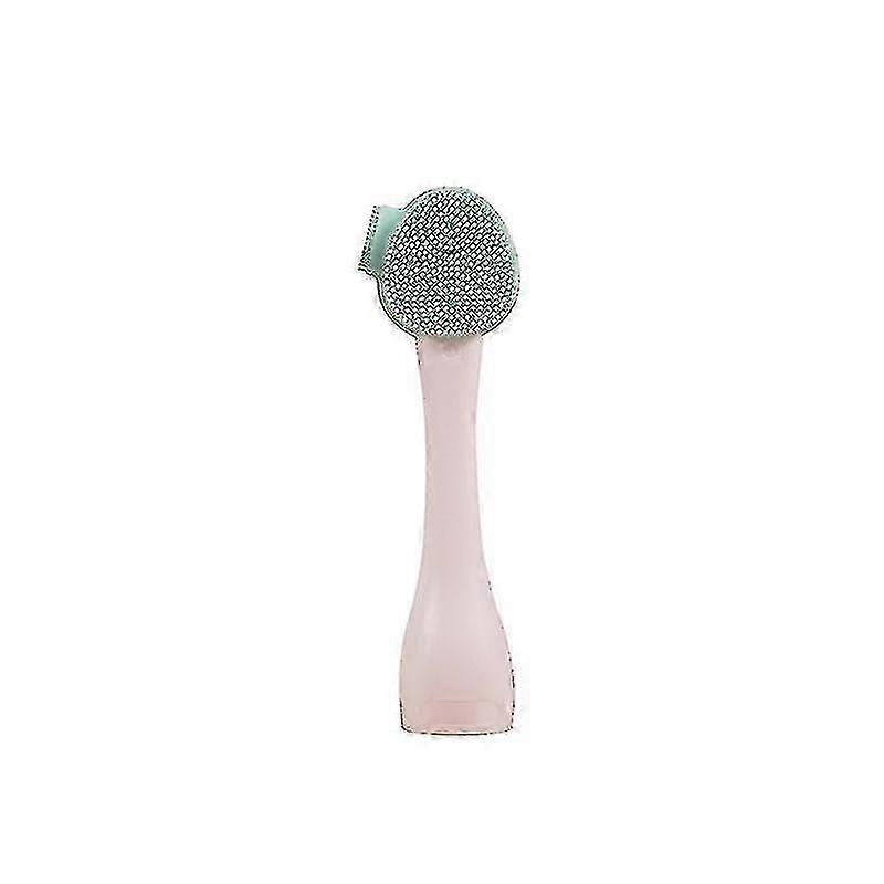 Double-Sided Silicone Cleansing Tool in Candy Colour - Gentle Face Scrubber & Exfoliator for Skin Care Routine