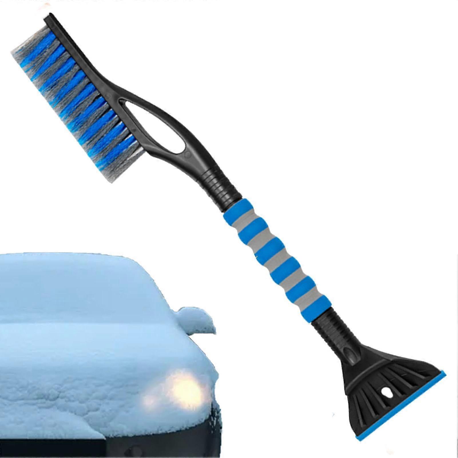 Winter Car Care Snow Brush for Cars, Trucks, and SUVs – Blue