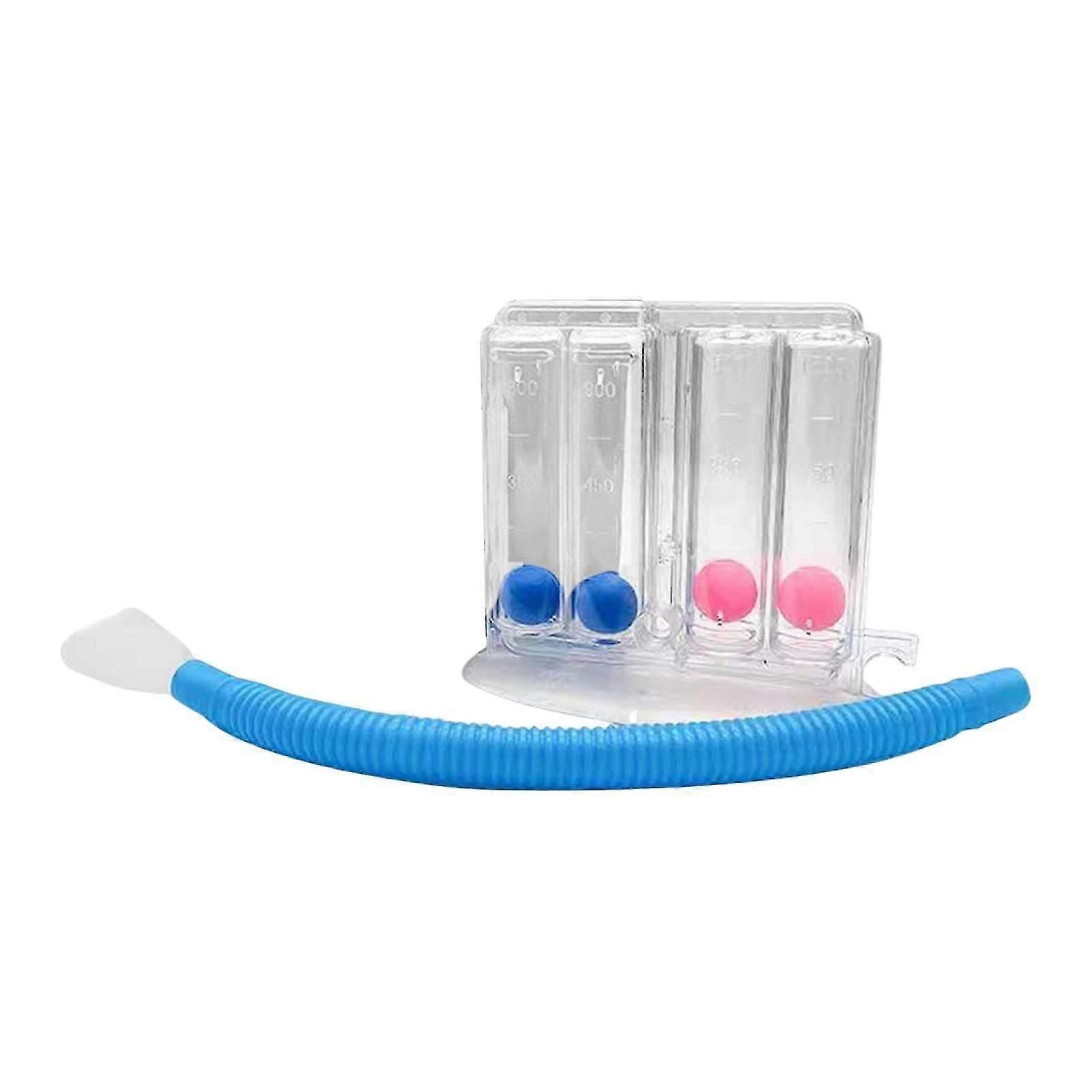 Deep Breathing Exerciser Professional Breath Measurement Breathing Exerciser 3 balls