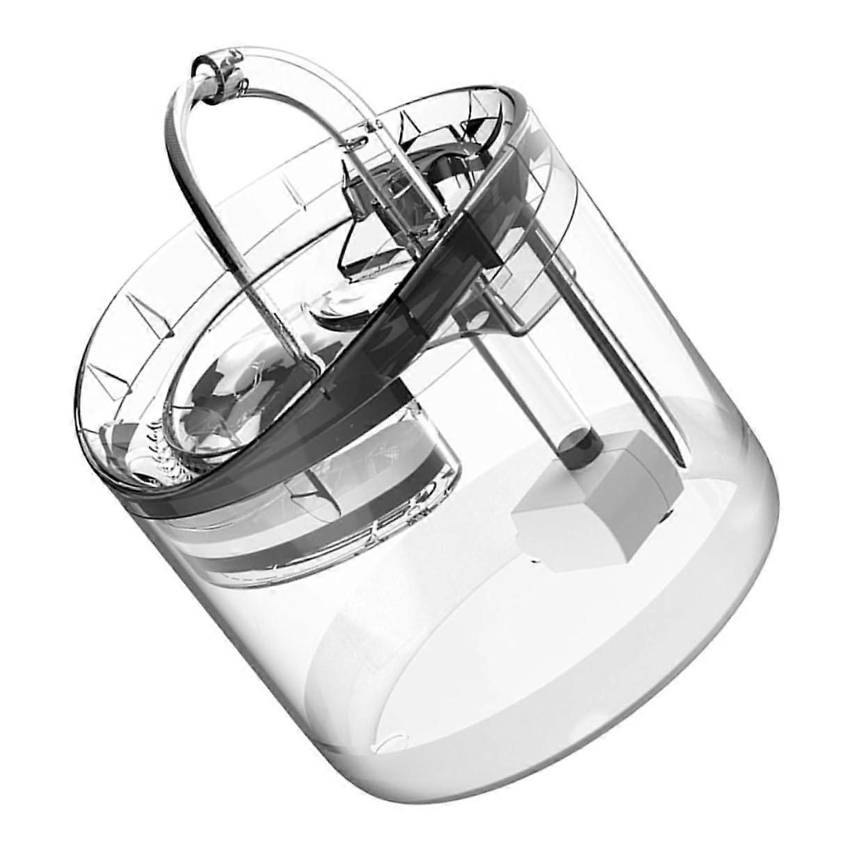 Intelligent Drinking Fountain for Pets Automatic Water Dispenser With Transparent Base For Cats And Dogs EU Plug