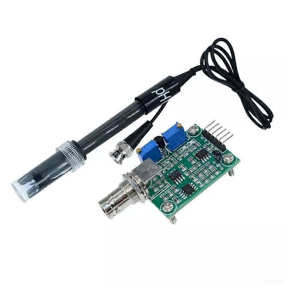 pH Probe, pH Module Detection Sensor, 014 Range, 0.1 pH Accuracy with BNC Terminal, Tester Y245WE1LW41CXDJ1NJ9VIE4DI258 Module  Probe